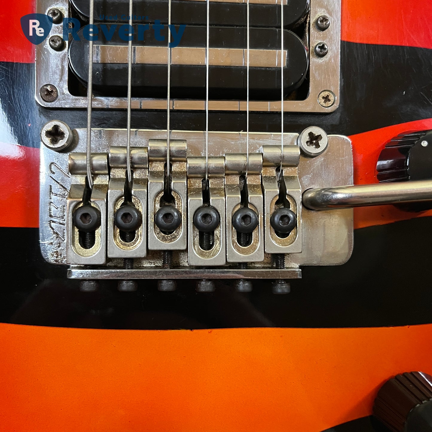 Aria Pro Ⅱ ZZ Deluxe Orange Zebra Explorer 1984 Made in Japan