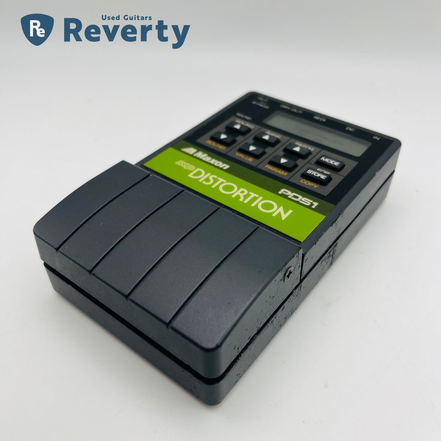 Maxon PDS1 DCP Programable Distortion Guitar Effect Pedal Made in Japan Used