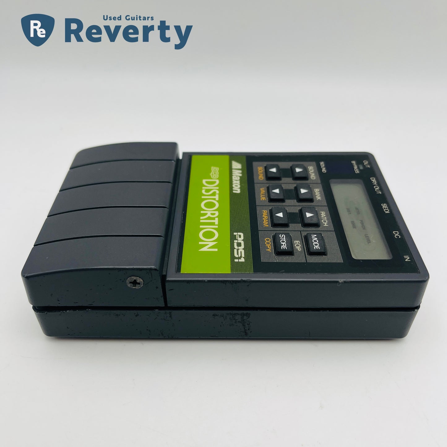 Maxon PDS1 DCP Programable Distortion Guitar Effect Pedal Made in Japan Used