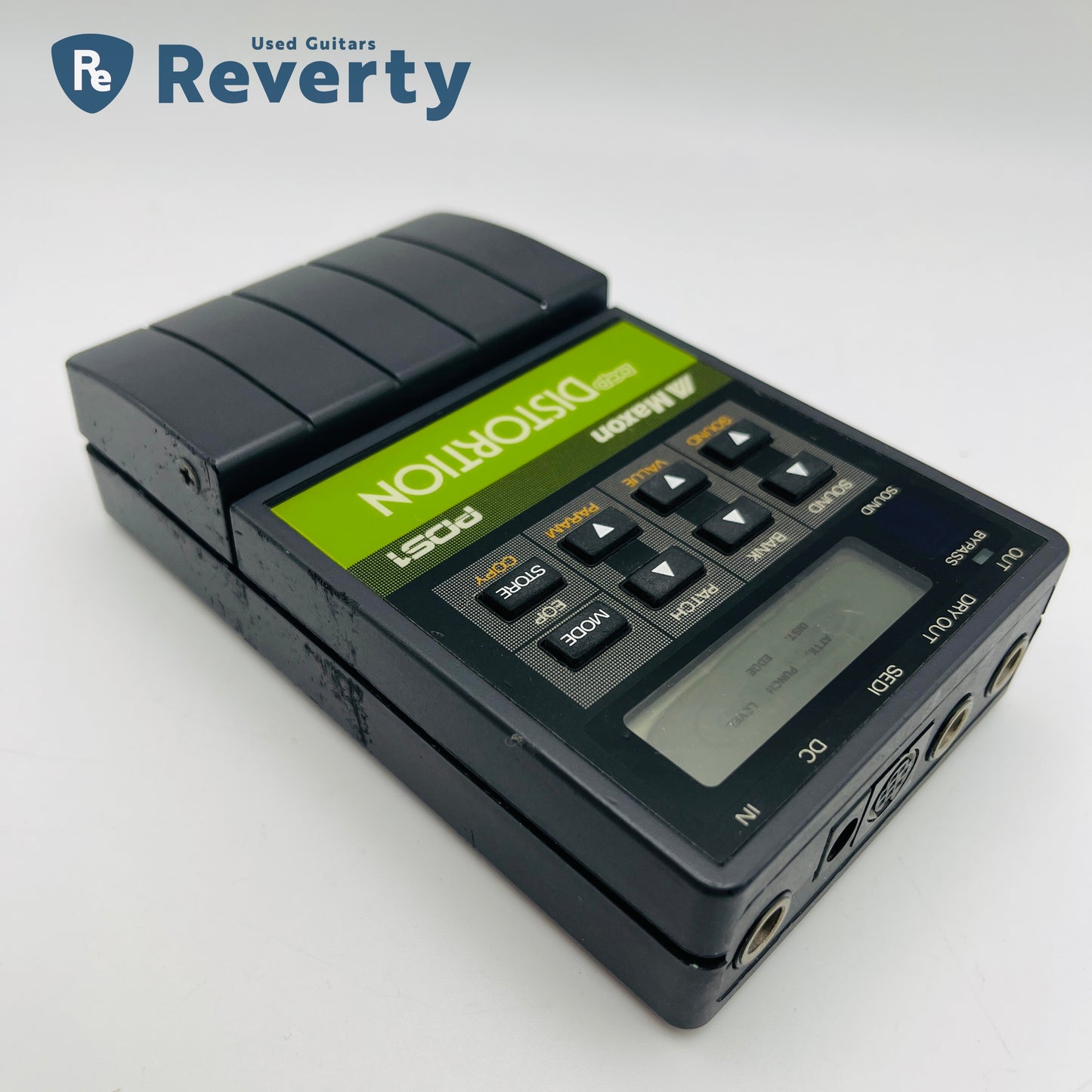 Maxon PDS1 DCP Programable Distortion Guitar Effect Pedal Made in Japan Used