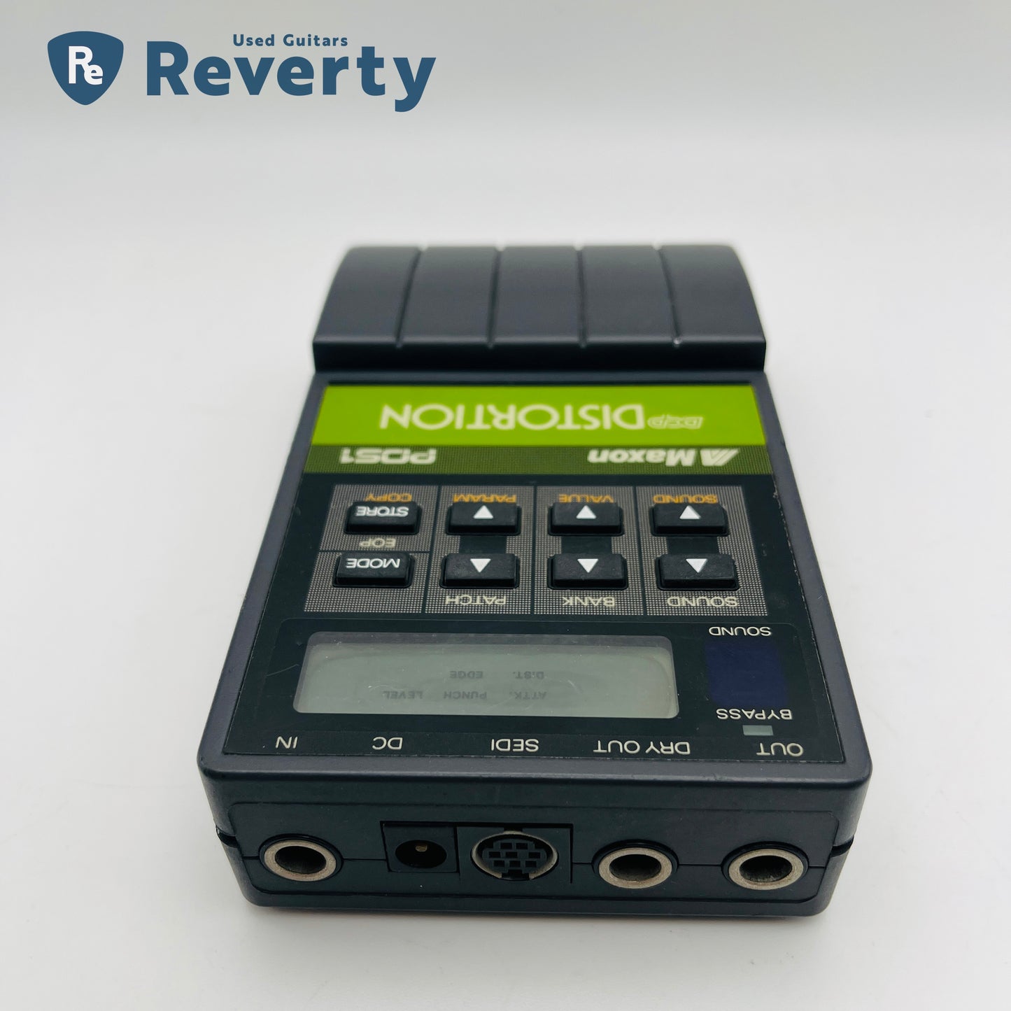 Maxon PDS1 DCP Programable Distortion Guitar Effect Pedal Made in Japan Used