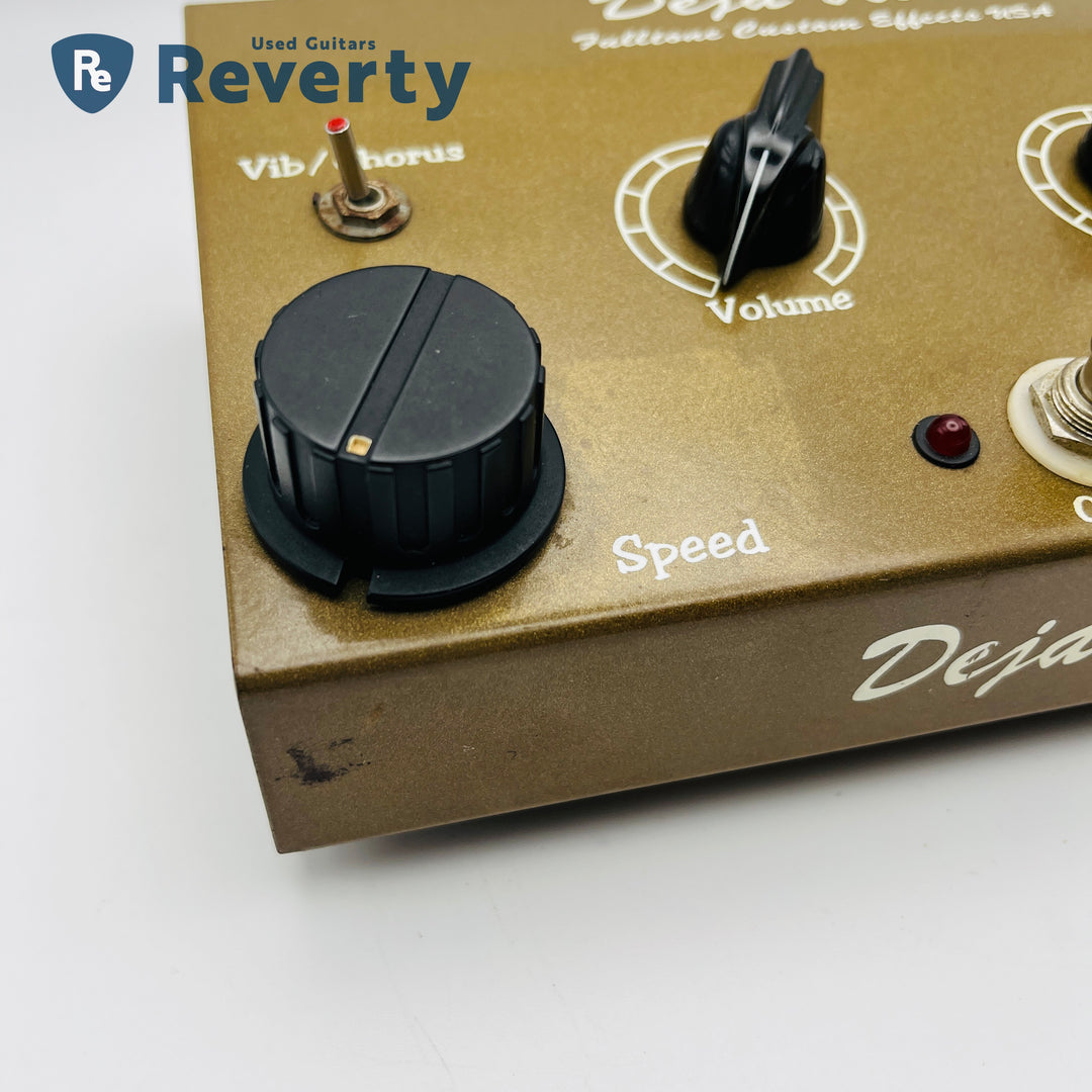 Fulltone Deja Vibe Gold top Edition Limited to 10 Guitar Effect Pedal Used