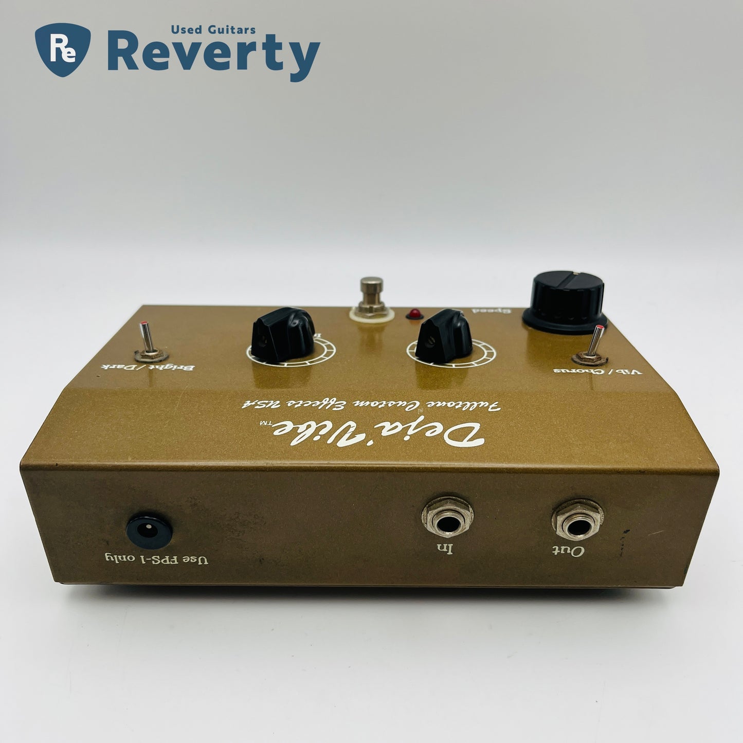 Fulltone Deja Vibe Gold top Edition Limited to 10 Guitar Effect Pedal Used