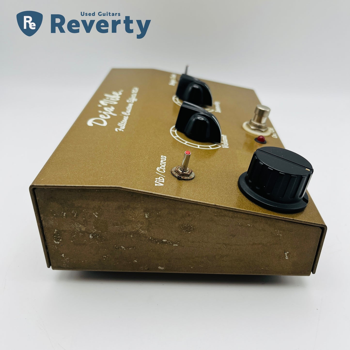 Fulltone Deja Vibe Gold top Edition Limited to 10 Guitar Effect Pedal Used