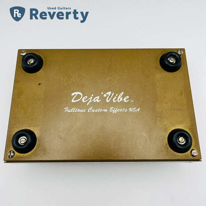 Fulltone Deja Vibe Gold top Edition Limited to 10 Guitar Effect Pedal Used