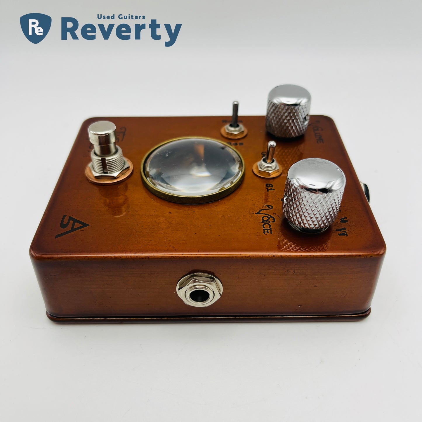 Area 51 The Alienist Hand-wired Voicing Booster Guitar Effect Pedal Used