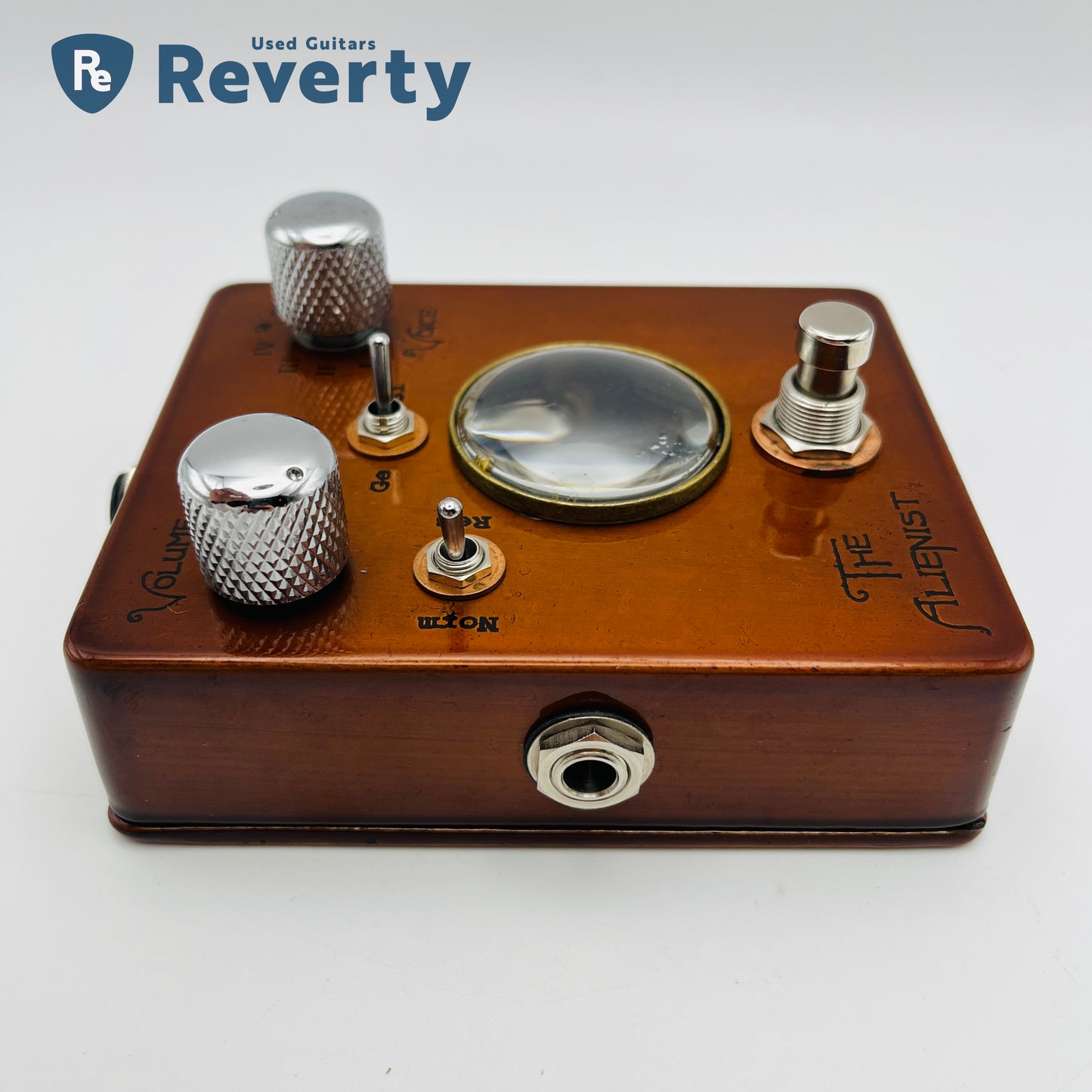 Area 51 The Alienist Hand-wired Voicing Booster Guitar Effect Pedal Used