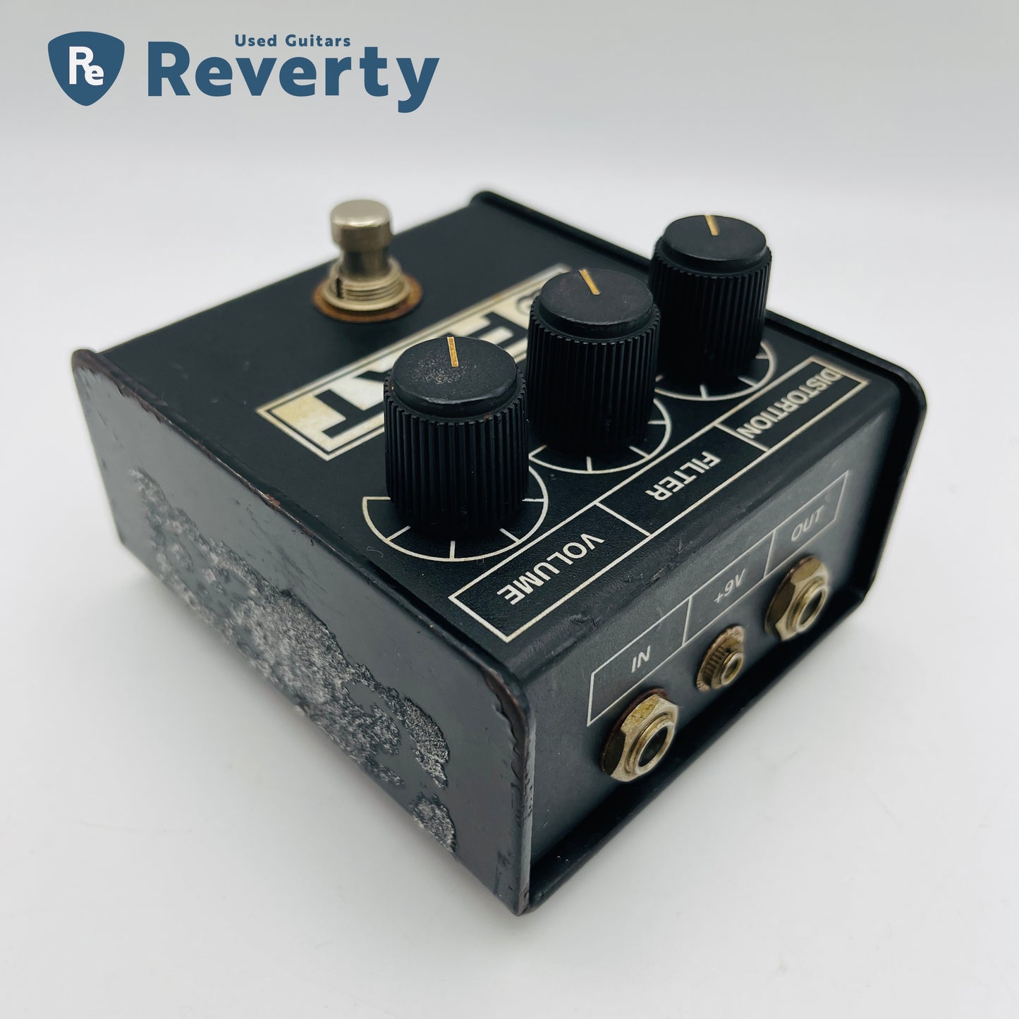 Proco The Rat White Face 1991 Made in USA Vintage Distortion Pedal OP: LM308N