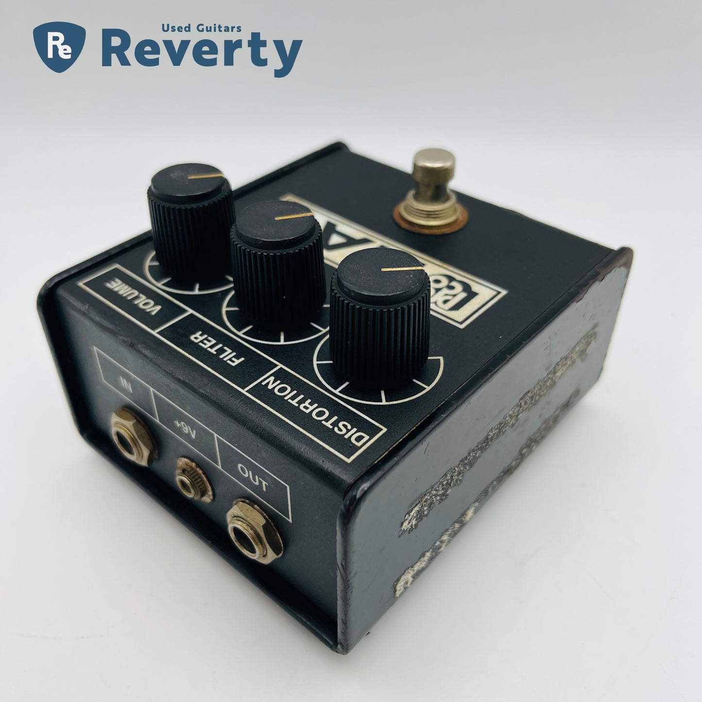 Proco The Rat White Face 1991 Made in USA Vintage Distortion Pedal OP: LM308N