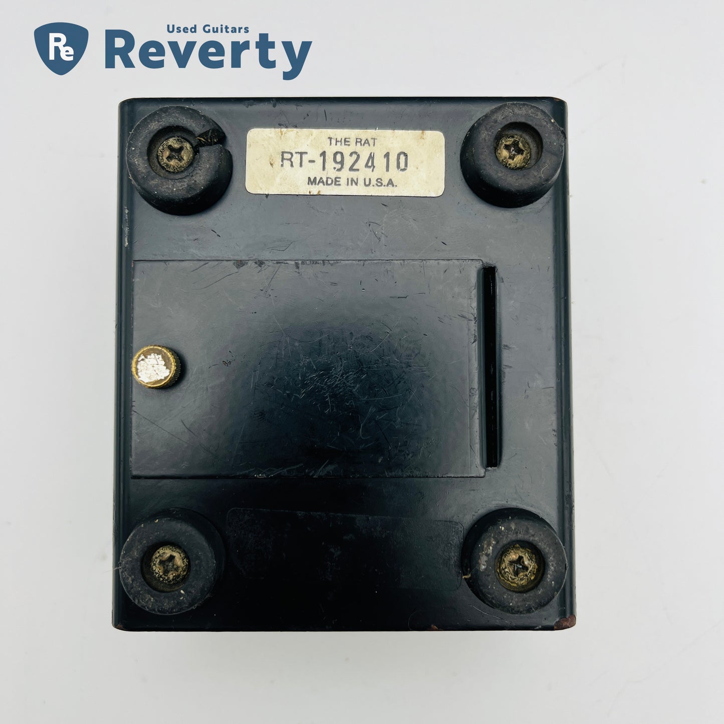 Proco The Rat White Face 1991 Made in USA Vintage Distortion Pedal OP: LM308N