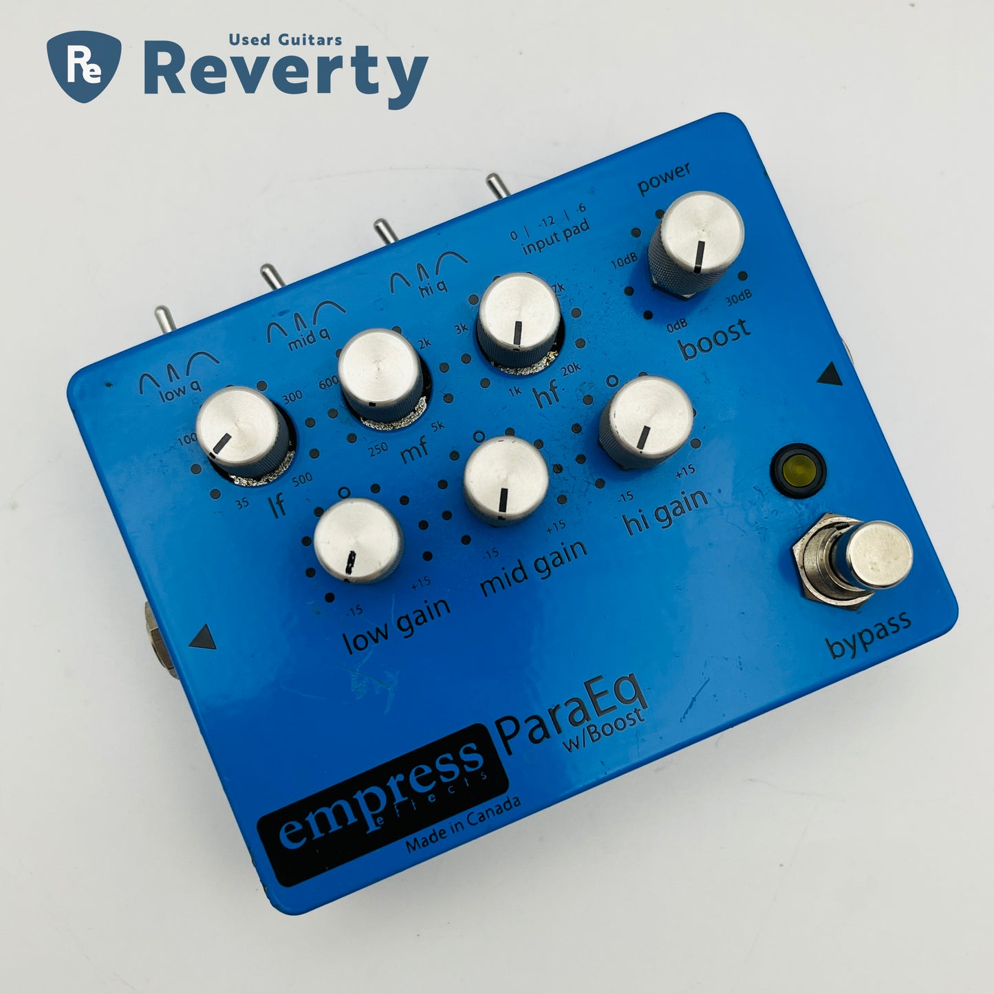 Empress ParaEq w/Boost Equalizer Guitar Effect Pedal Used