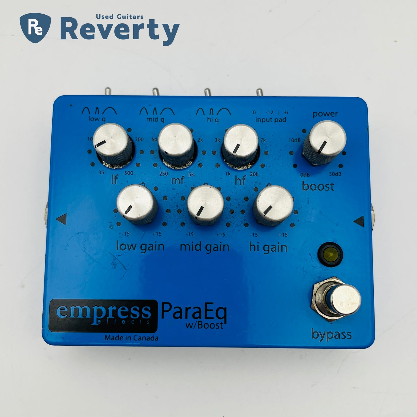 Empress ParaEq w/Boost Equalizer Guitar Effect Pedal Used