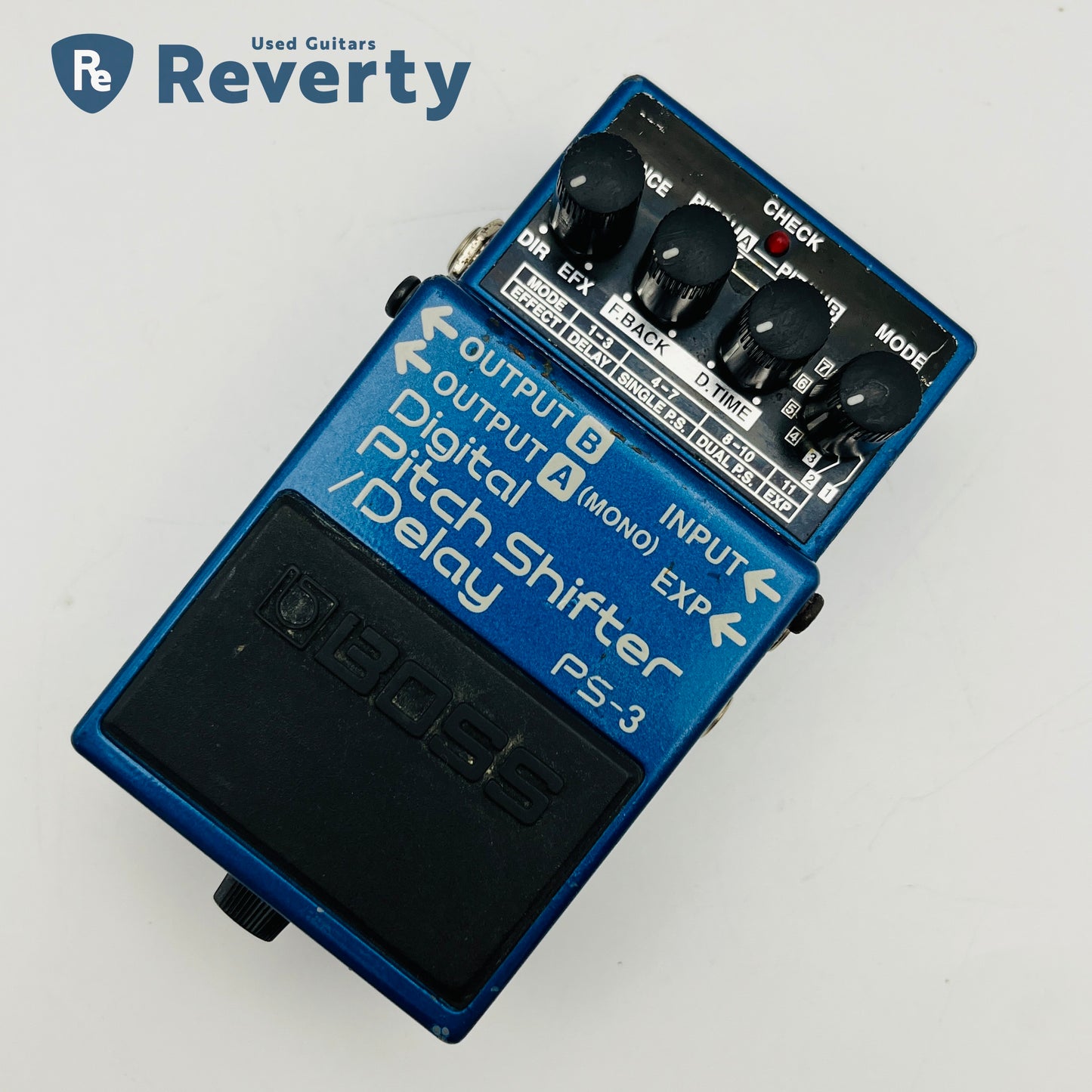 Boss PS-3 Digital Pitch Shifter / Delay Made in Taiwan Pink Label Used