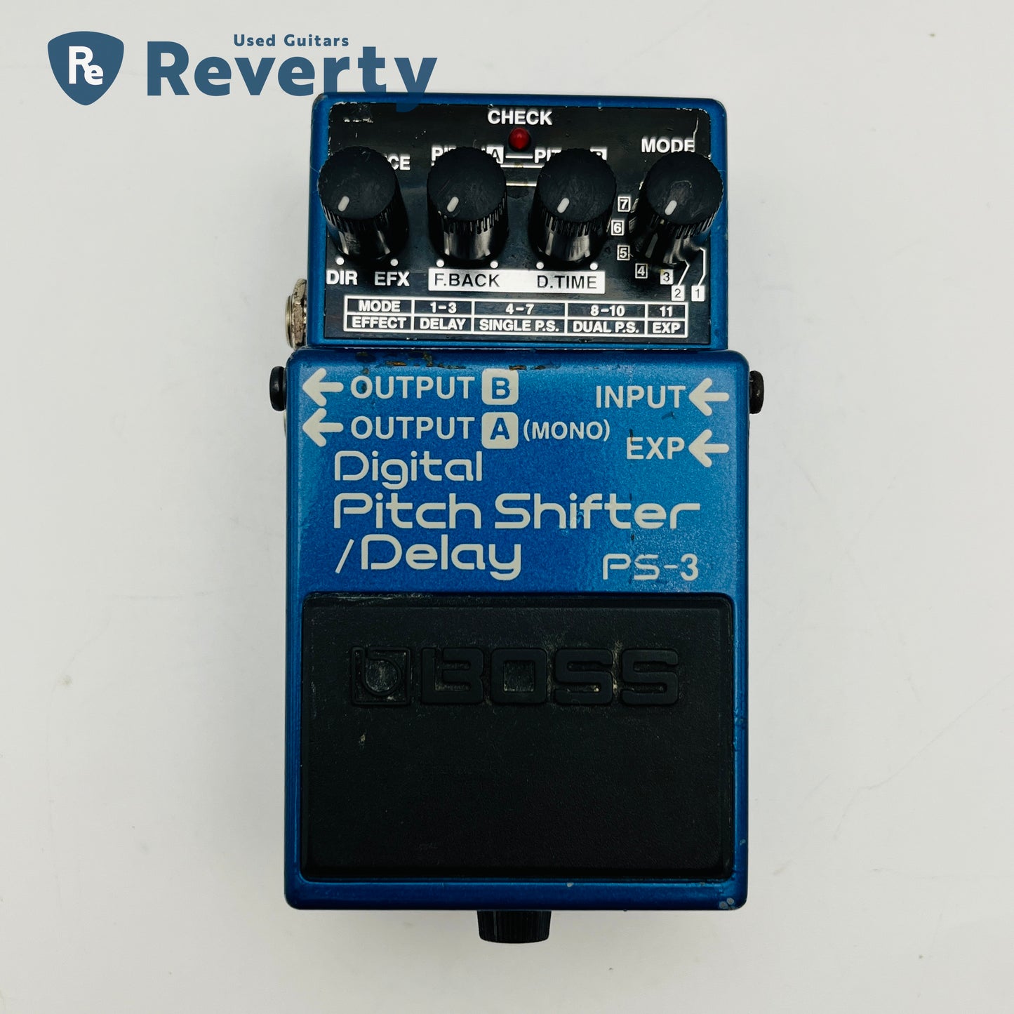 Boss PS-3 Digital Pitch Shifter / Delay Made in Taiwan Pink Label Used