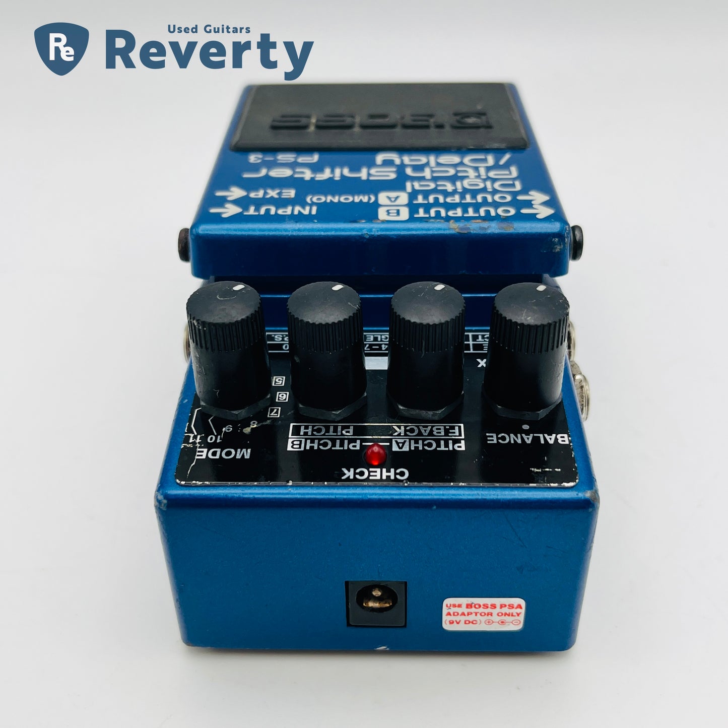 Boss PS-3 Digital Pitch Shifter / Delay Made in Taiwan Pink Label Used