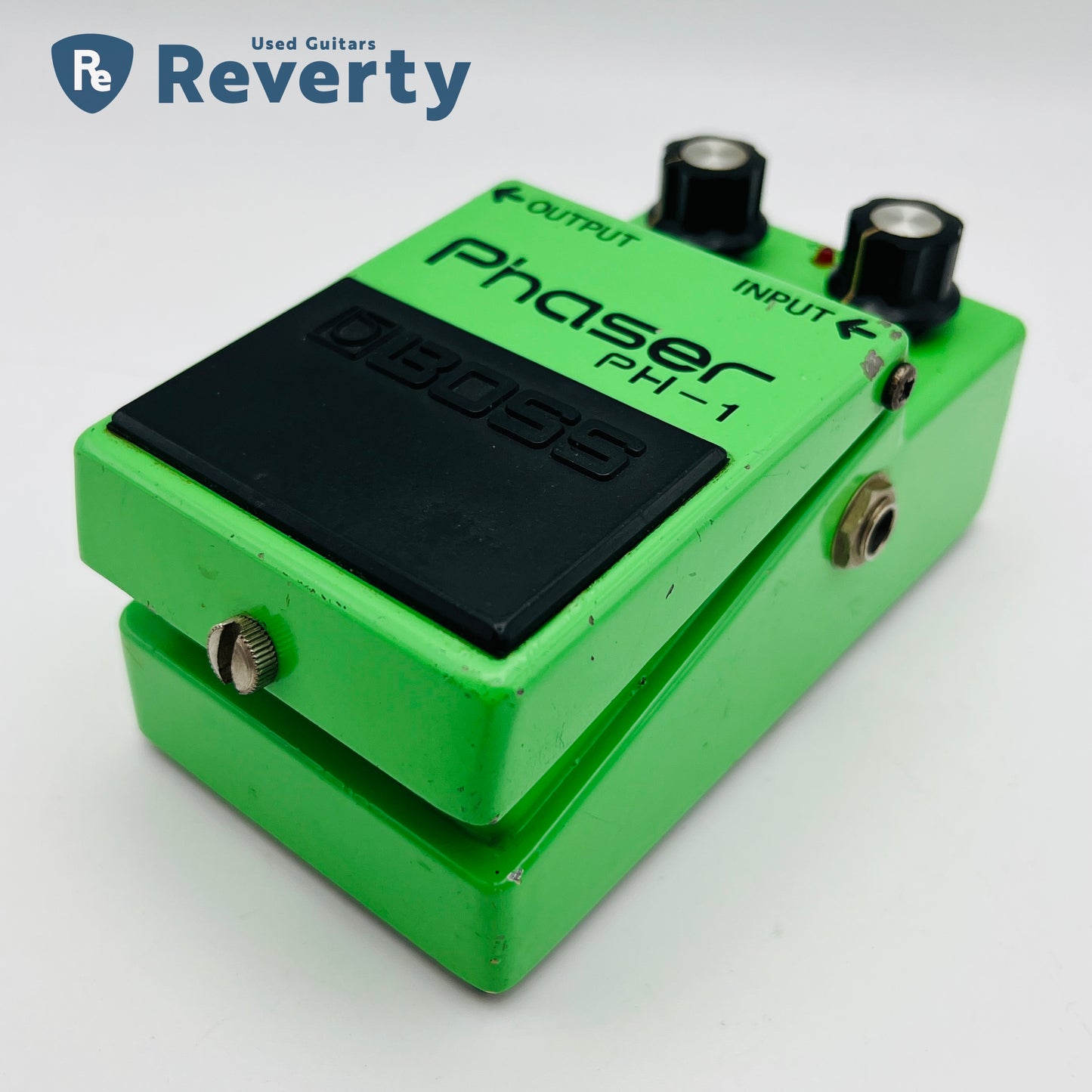 Boss PH-1 Phaser Silver Screw Made in Japan Vintage Guitar Effect Pedal As-Is