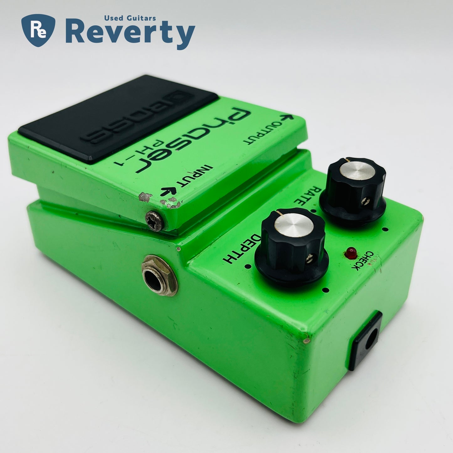 Boss PH-1 Phaser Silver Screw Made in Japan Vintage Guitar Effect Pedal As-Is