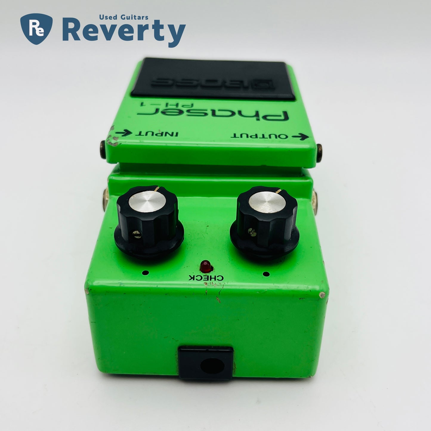 Boss PH-1 Phaser Silver Screw Made in Japan Vintage Guitar Effect Pedal As-Is