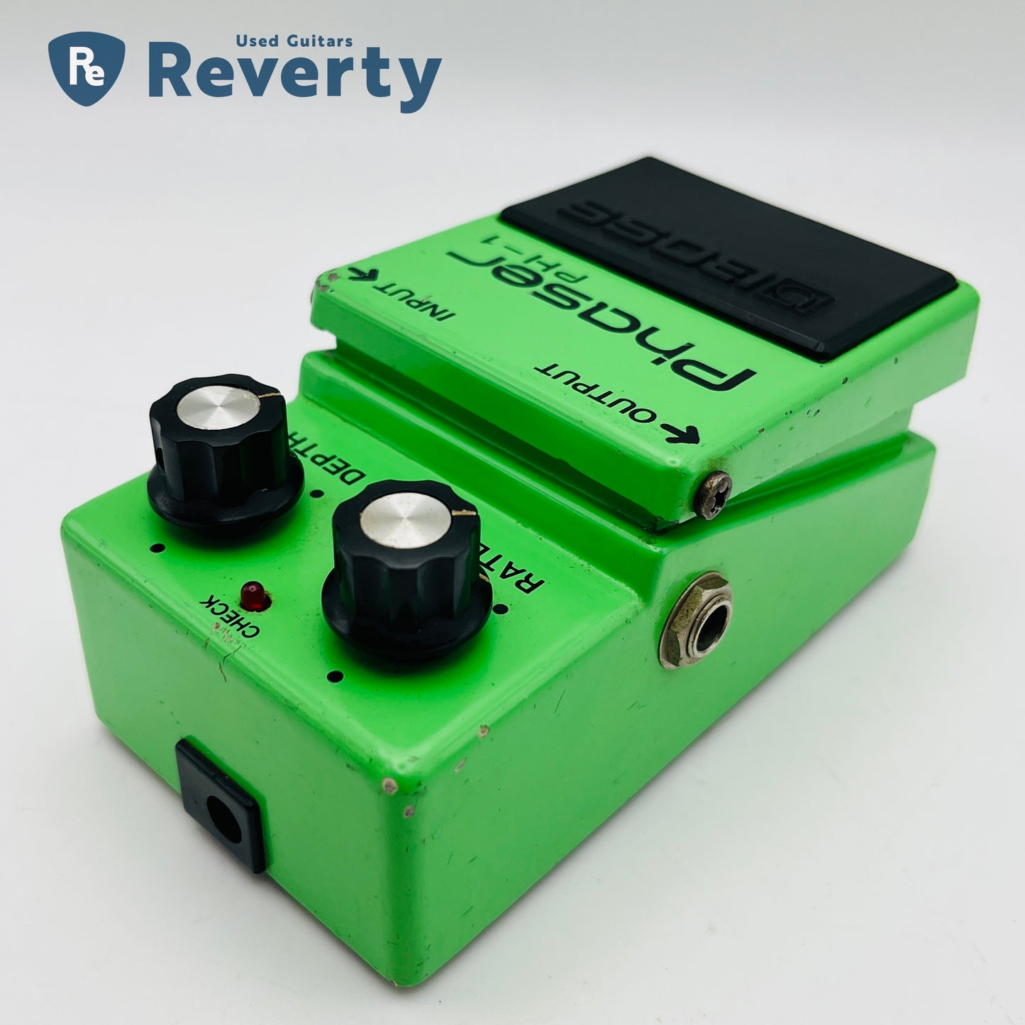 Boss PH-1 Phaser Silver Screw Made in Japan Vintage Guitar Effect Pedal As-Is