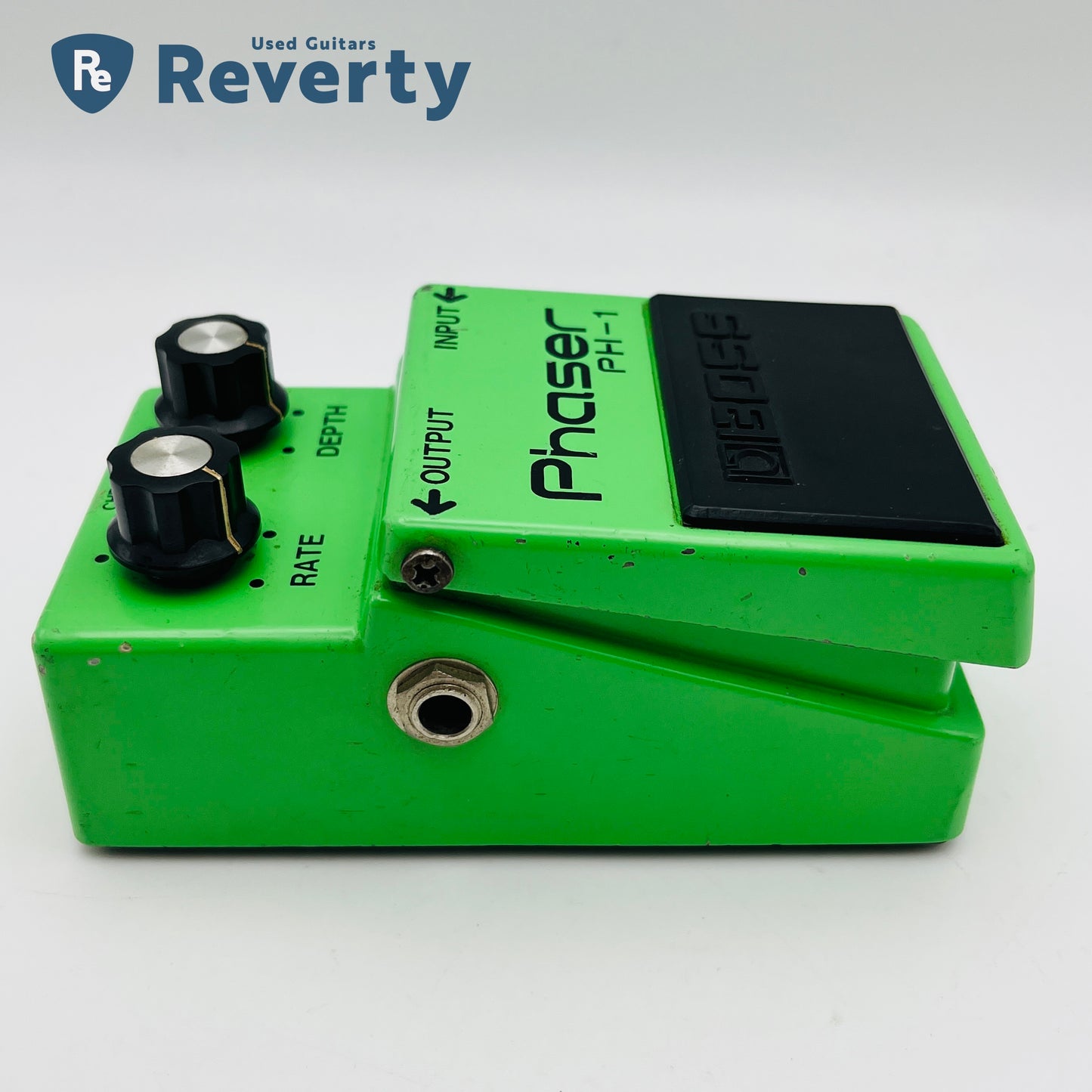 Boss PH-1 Phaser Silver Screw Made in Japan Vintage Guitar Effect Pedal As-Is