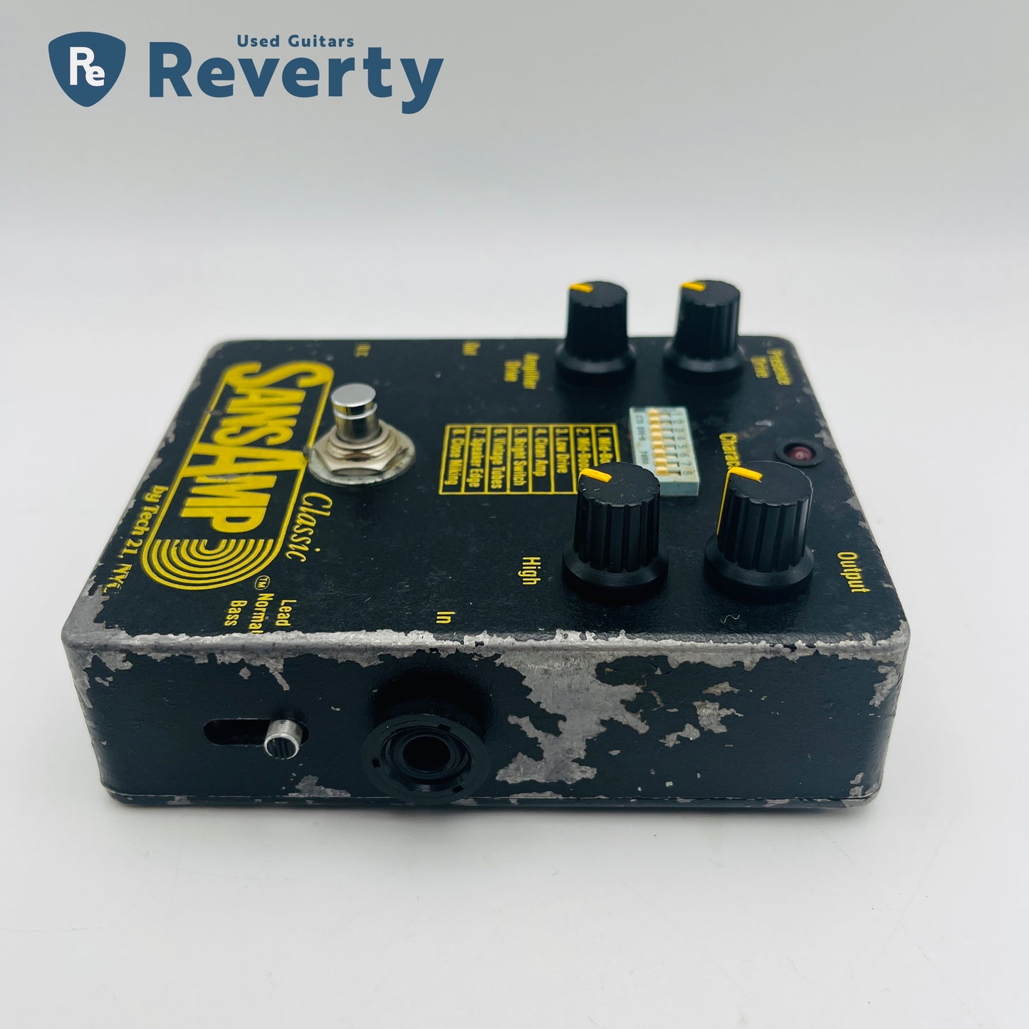 Tech21 SansAmp Classic Early Model Guitar Effect Pedal Made in USA Used