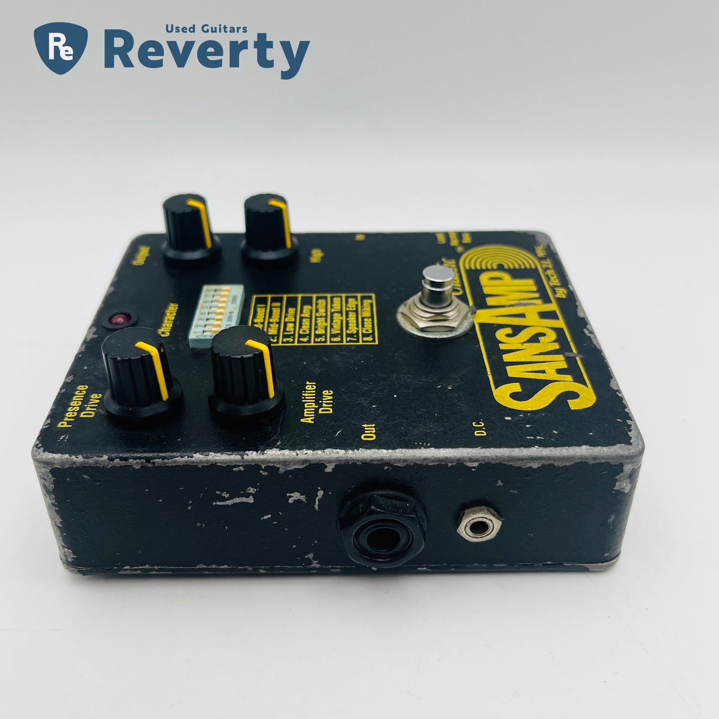 Tech21 SansAmp Classic Early Model Guitar Effect Pedal Made in USA Used