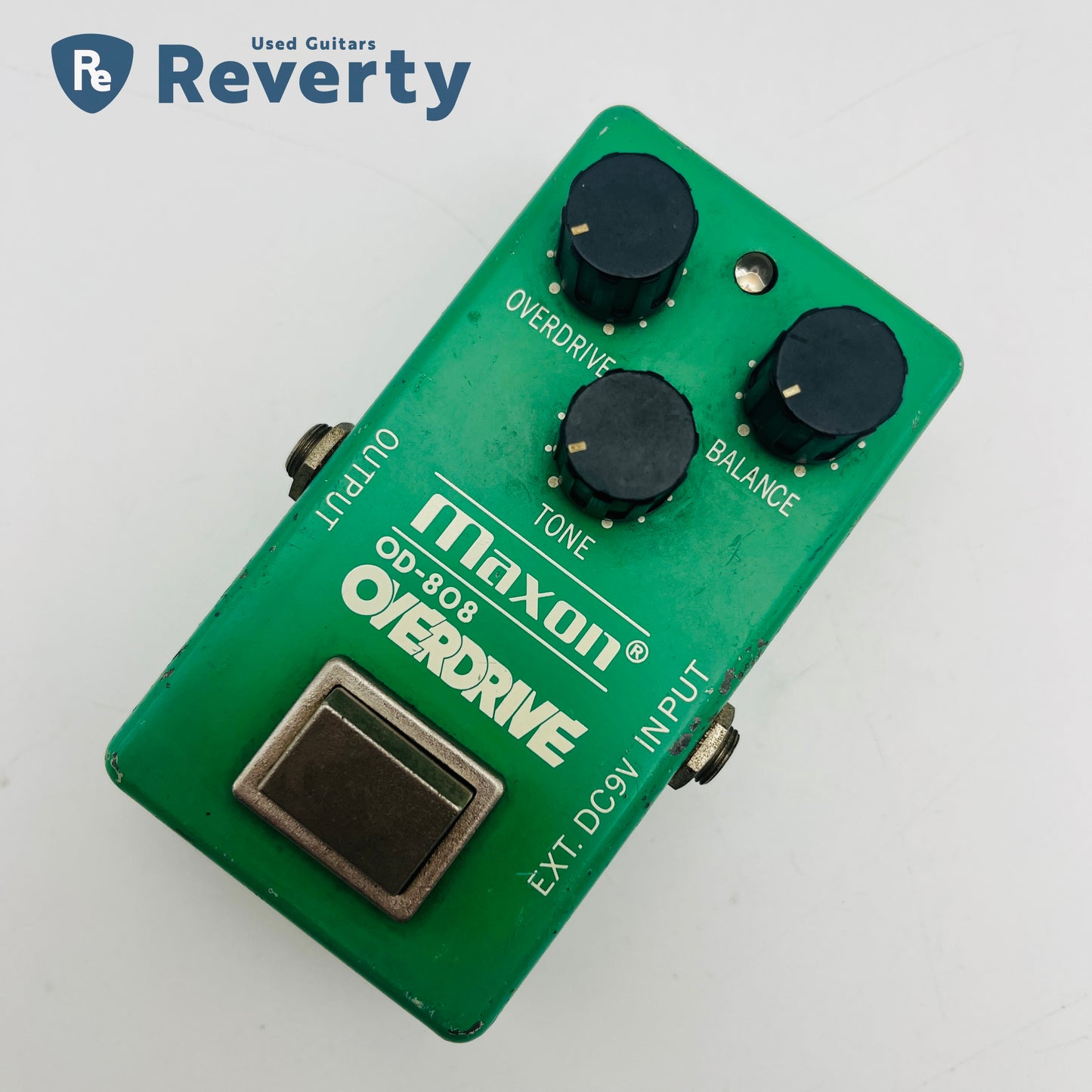 Maxon OD-808 OverDrive 1970s Original Vintage Guitar Effect Pedal Narrow Case