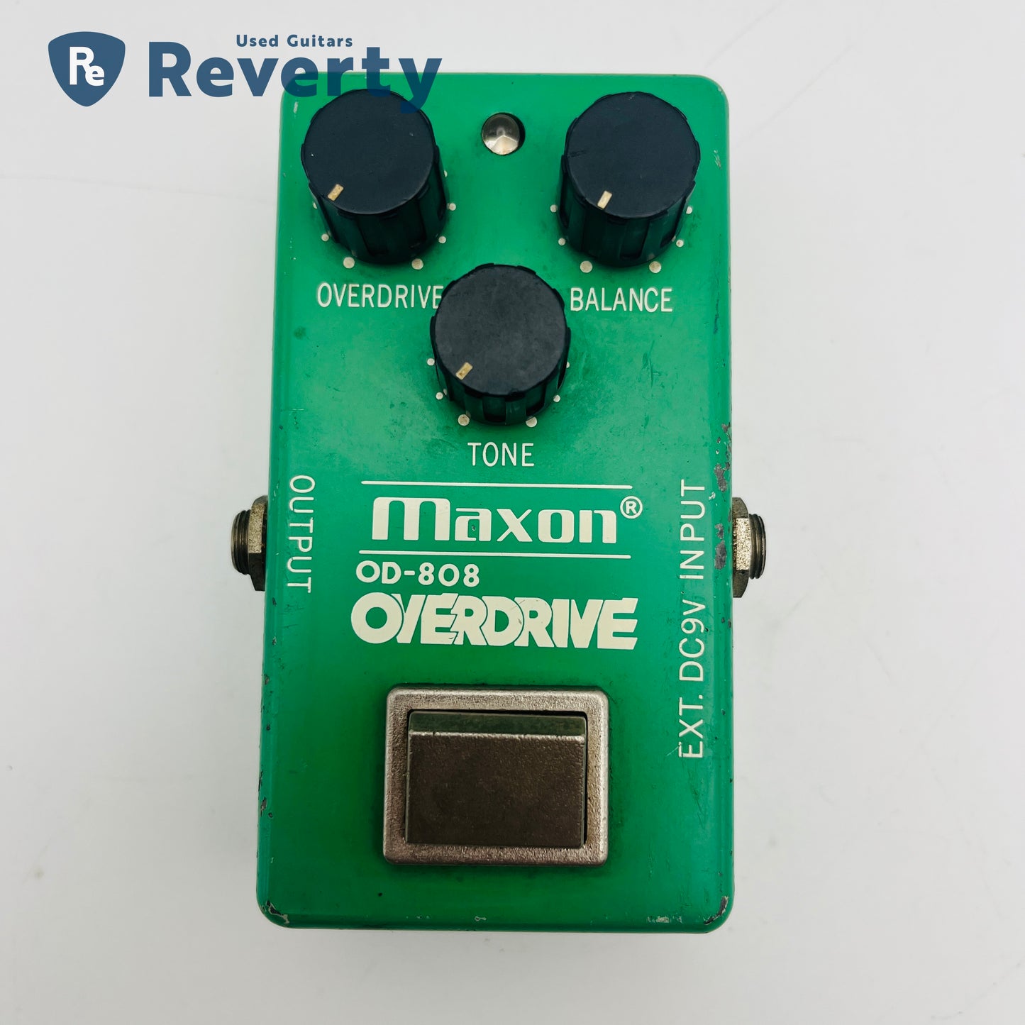 Maxon OD-808 OverDrive 1970s Original Vintage Guitar Effect Pedal Narrow Case