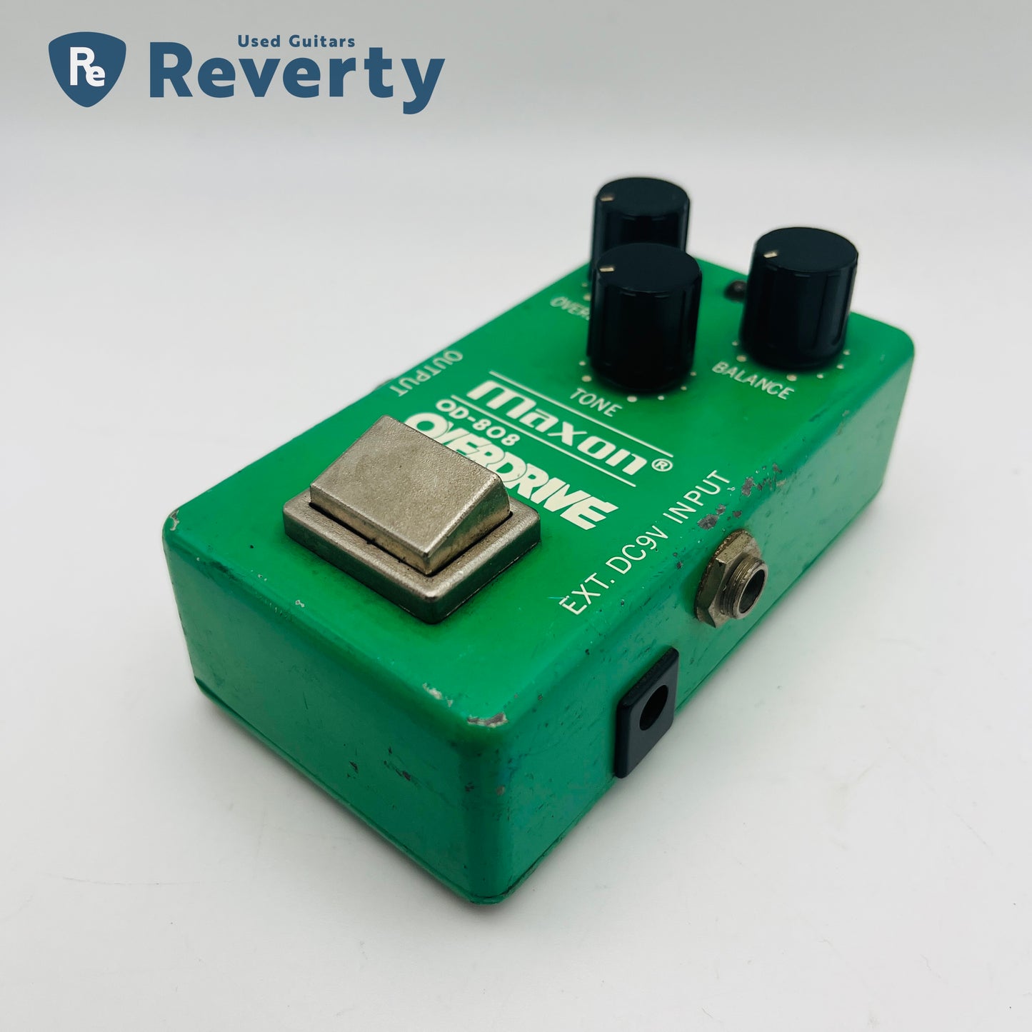 Maxon OD-808 OverDrive 1970s Original Vintage Guitar Effect Pedal Narrow Case