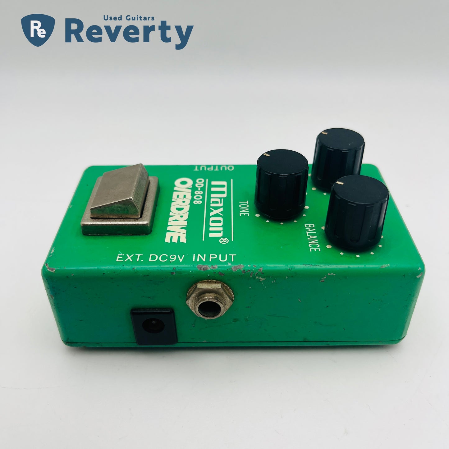 Maxon OD-808 OverDrive 1970s Original Vintage Guitar Effect Pedal Narrow Case