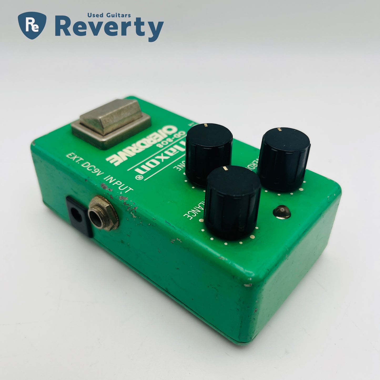 Maxon OD-808 OverDrive 1970s Original Vintage Guitar Effect Pedal Narrow Case