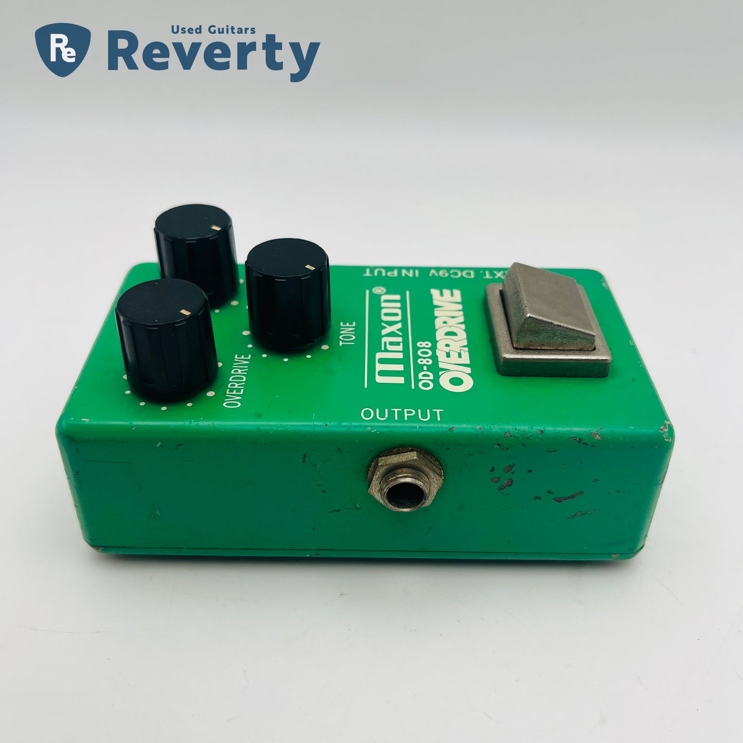 Maxon OD-808 OverDrive 1970s Original Vintage Guitar Effect Pedal Narrow Case