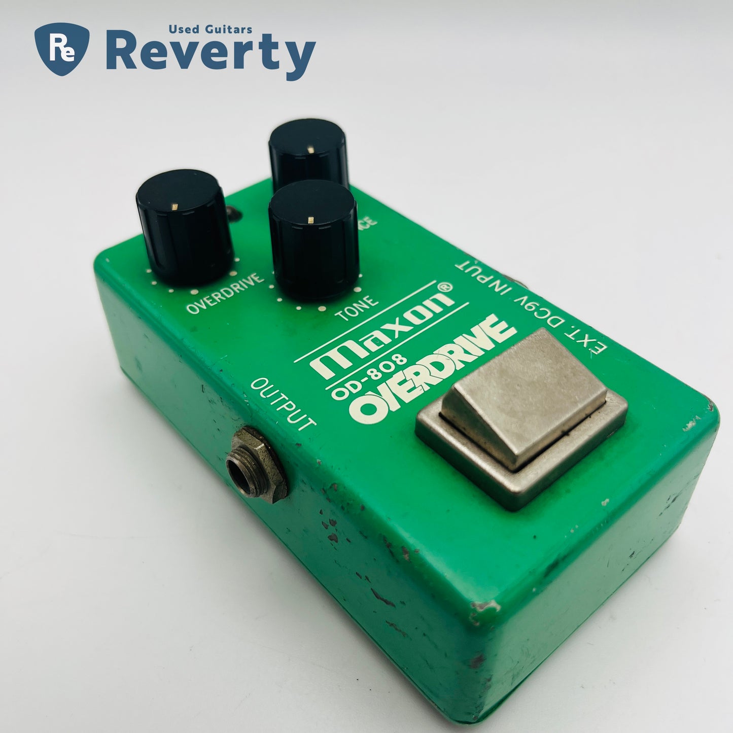 Maxon OD-808 OverDrive 1970s Original Vintage Guitar Effect Pedal Narrow Case