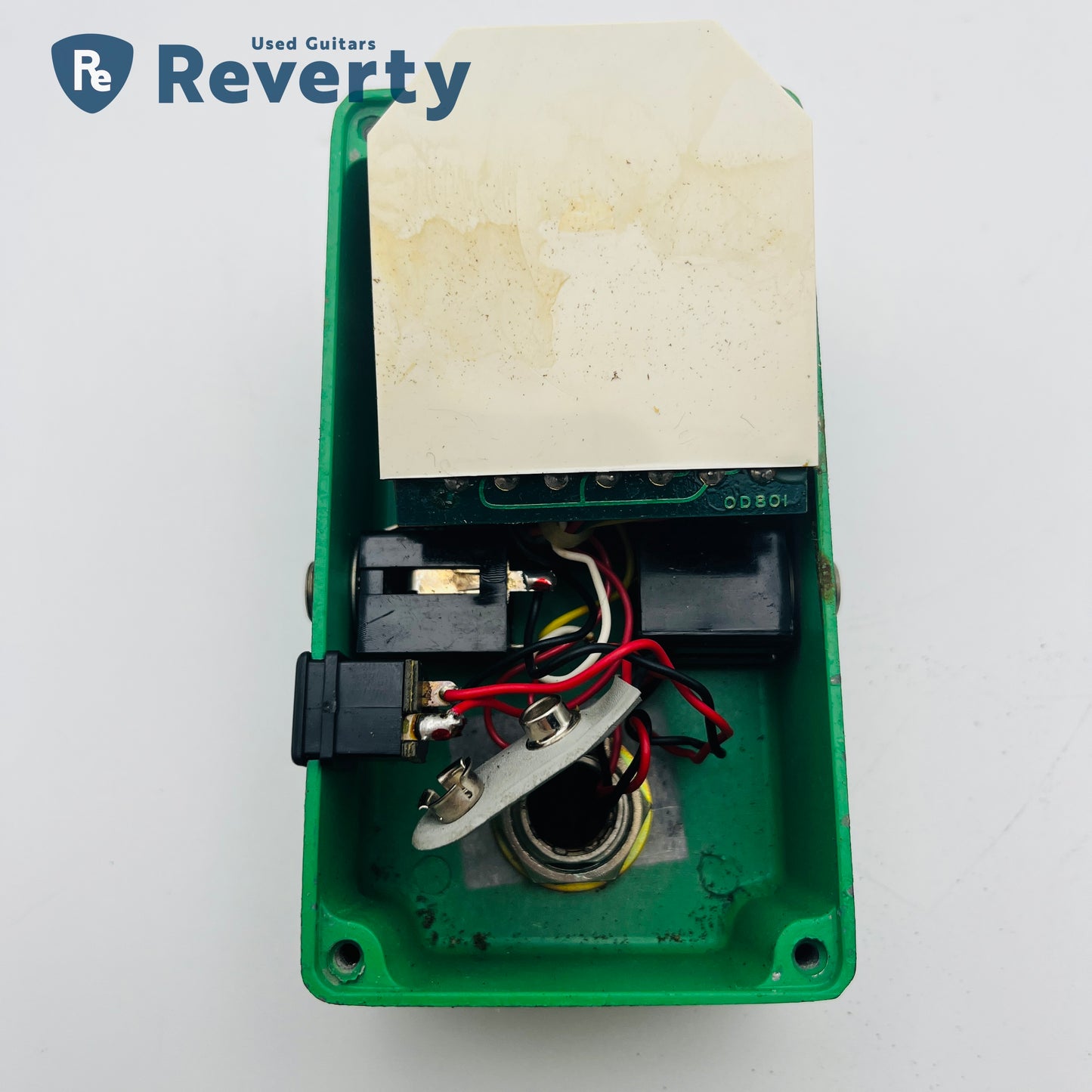 Maxon OD-808 OverDrive 1970s Original Vintage Guitar Effect Pedal Narrow Case