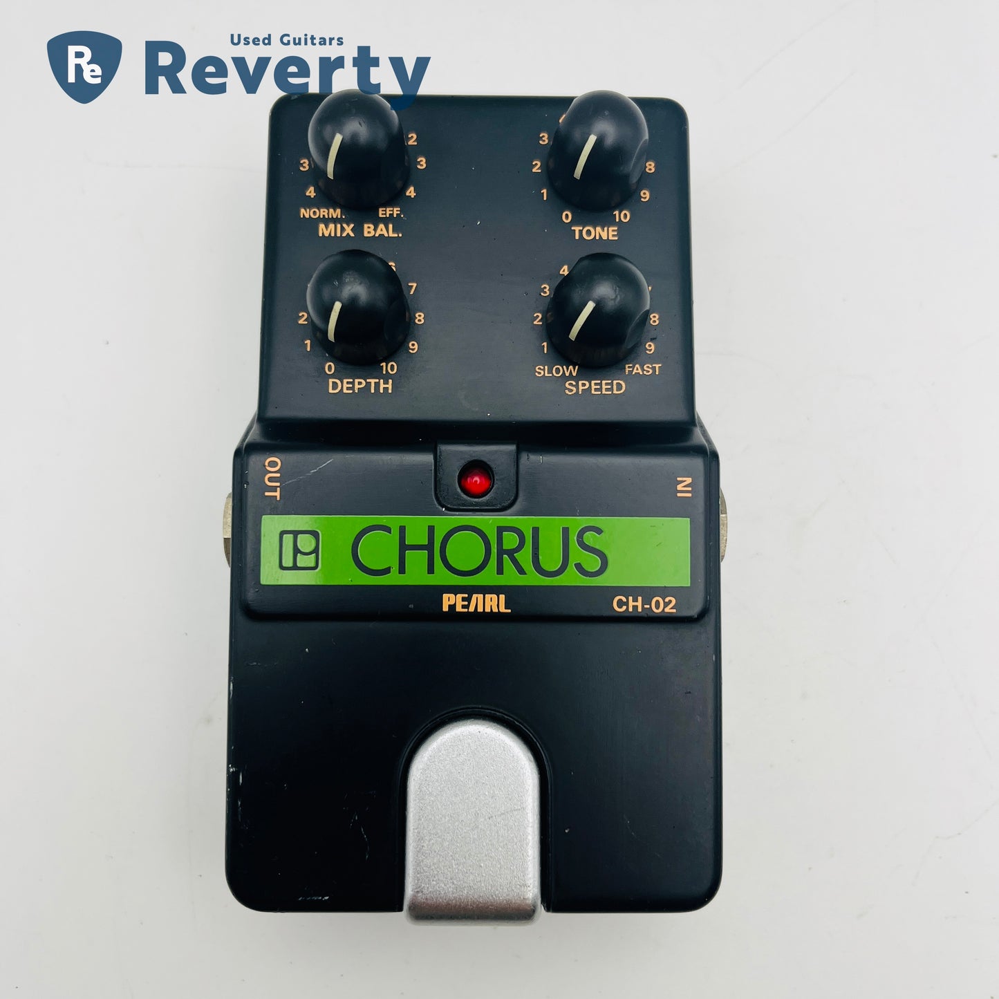 Pearl CH-02 Chorus Made in Japan Vintage Guitar Effect Pedal Used