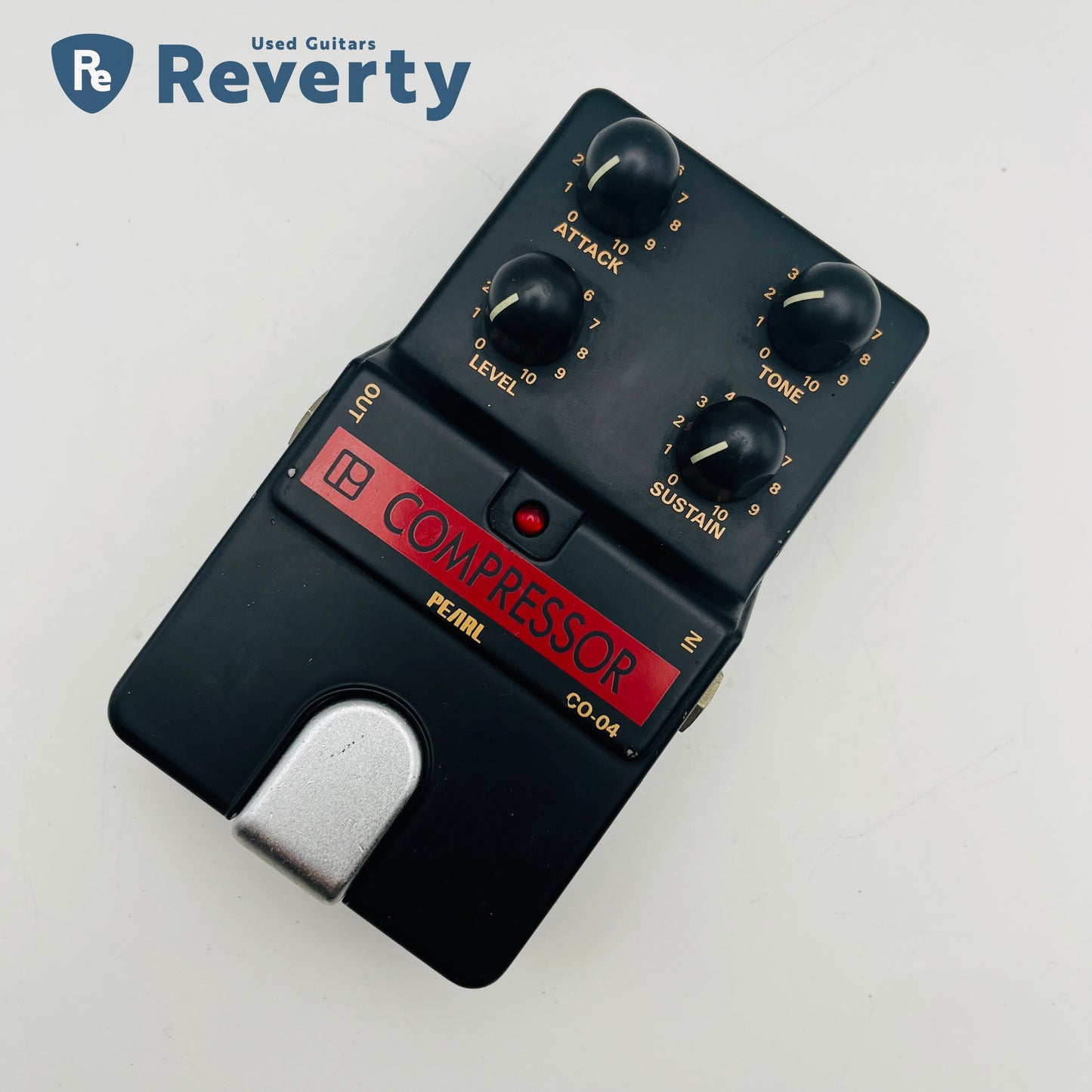 Pearl CO-04 Compressor Made in Japan Vintage Guitar Effect Pedal Used