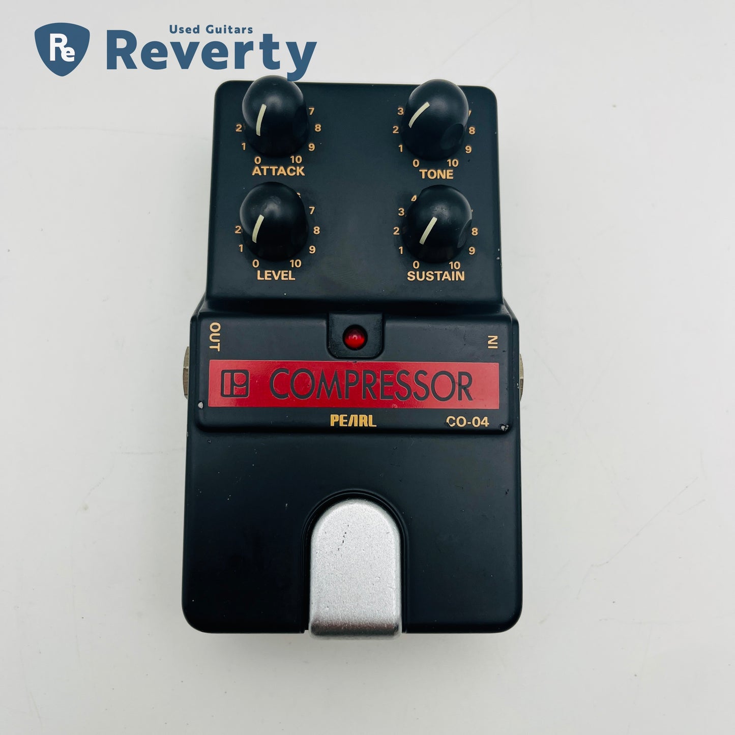 Pearl CO-04 Compressor Made in Japan Vintage Guitar Effect Pedal Used