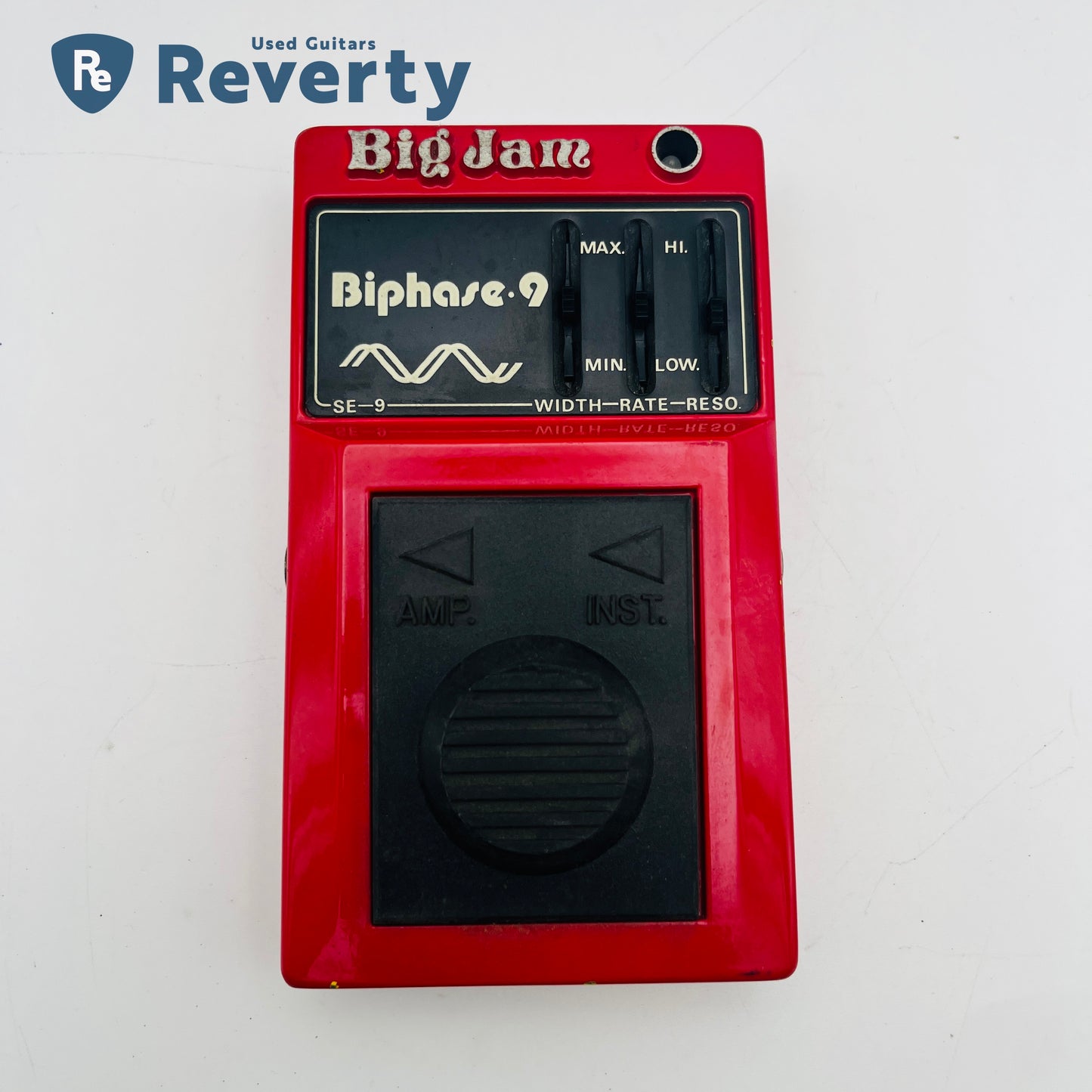 Big Jam Biphase-9 SE-9 Phaser Made in Japan Vintage Guitar Effect Pedal