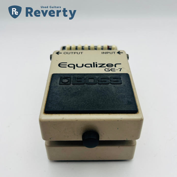 Boss GE-7 Equalizer Guitar Effect Pedal Made in Japan Used