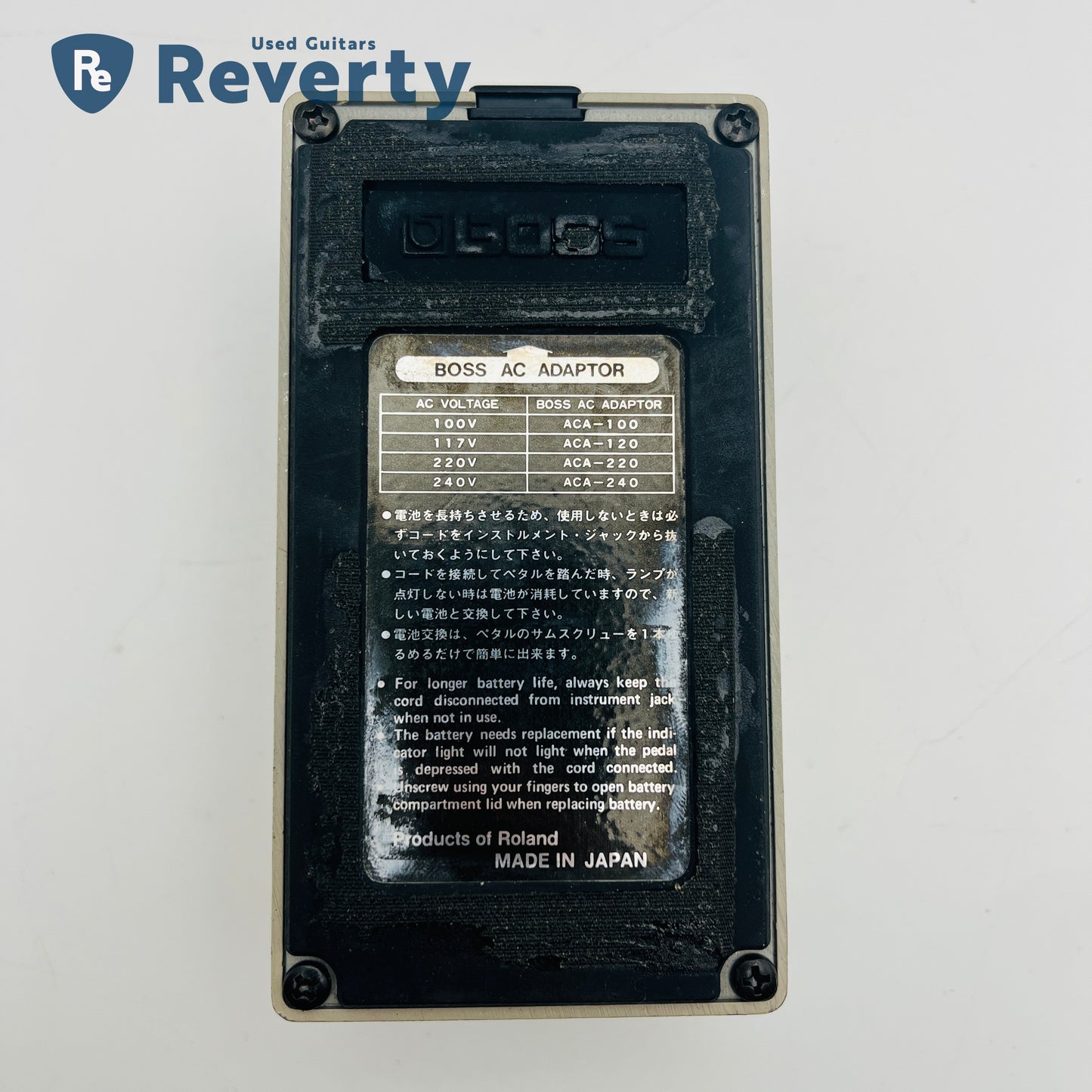 Boss GE-7 Equalizer Guitar Effect Pedal Made in Japan Used