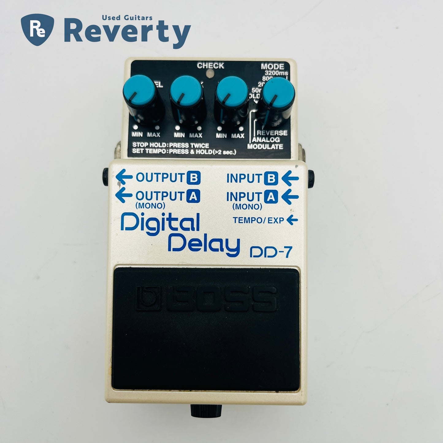 Boss DD-7 Digital Delay Made in Taiwan Guitar Effect Pedal w/Box