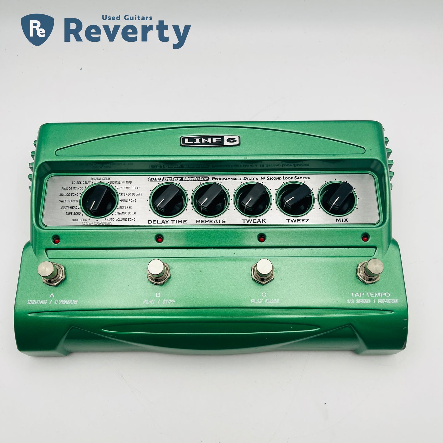 LINE6 DL4 Digital Delay Modeler Guitar Effect Pedal Used