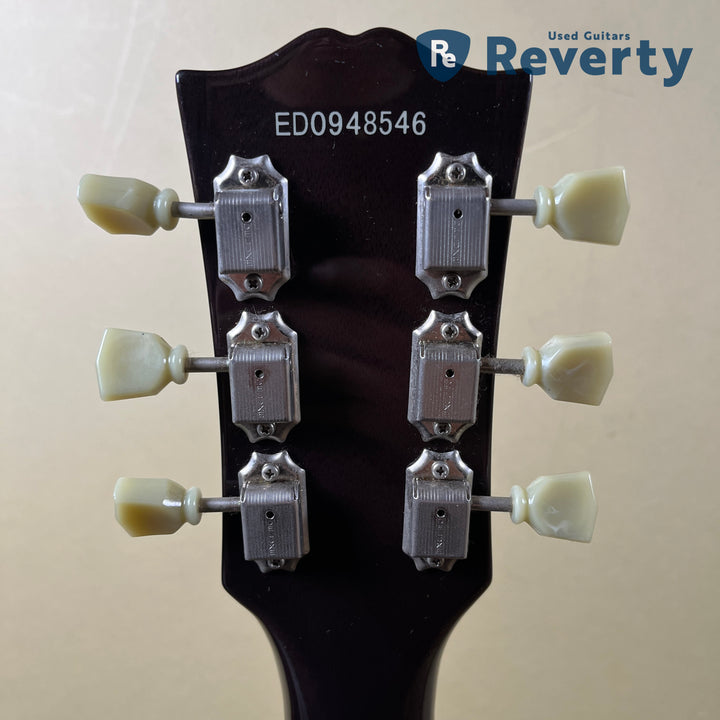 2009 Edwards E-LP-92SD/QM Les Paul Type Black Turquoise Green Duncan Japan MIJ