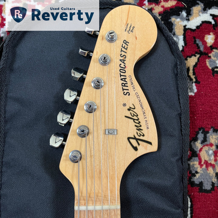 2018 Fender MIJ Hybrid 68 Stratocaster Arctic White Maple, USA Vintage Pickups
