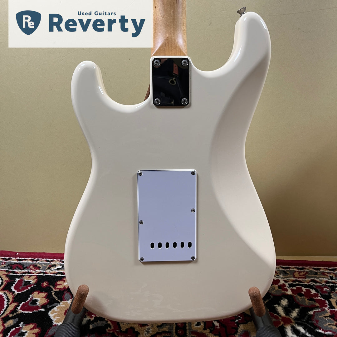 2018 Fender MIJ Hybrid 68 Stratocaster Arctic White Maple, USA Vintage Pickups