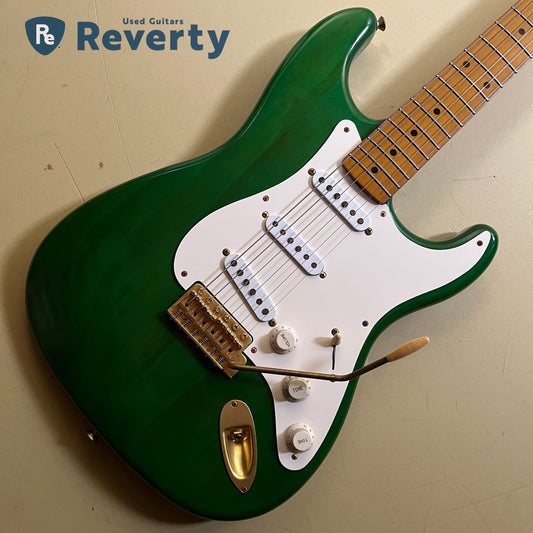 Fender Japan ST57-65G '57 Stratocaster Charcoal Green Burst Made in Japan 1993