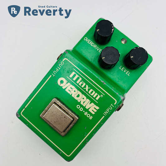 Maxon OD-808 OverDrive Made in Japan 1980s Vintage Guitar Effect Pedal