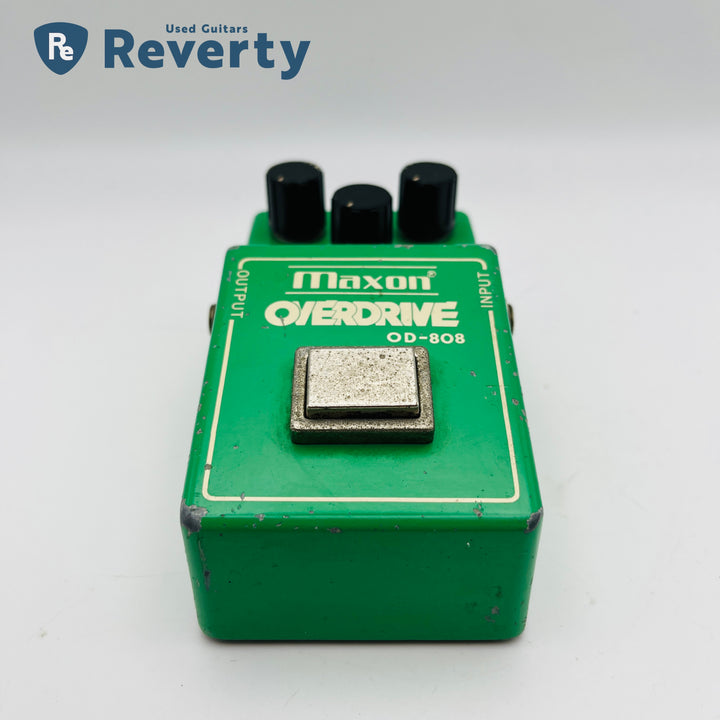 Maxon OD-808 OverDrive Made in Japan 1980s Vintage Guitar Effect Pedal
