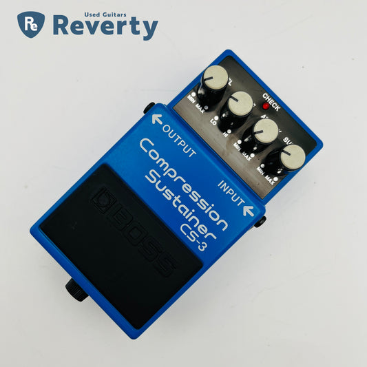 Boss CS-3 Compression Sustainer Made in Taiwan Guitar Effect Pedal Used