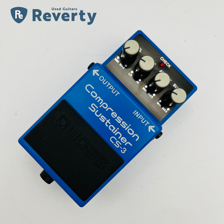 Boss CS-3 Compression Sustainer Made in Taiwan Guitar Effect Pedal Used